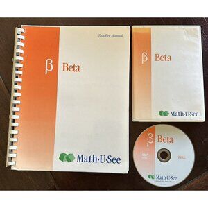 Math U‎ See BETA Teacher’s Manual Instructional DVD 2nd Grade 2 Demme Homeschool